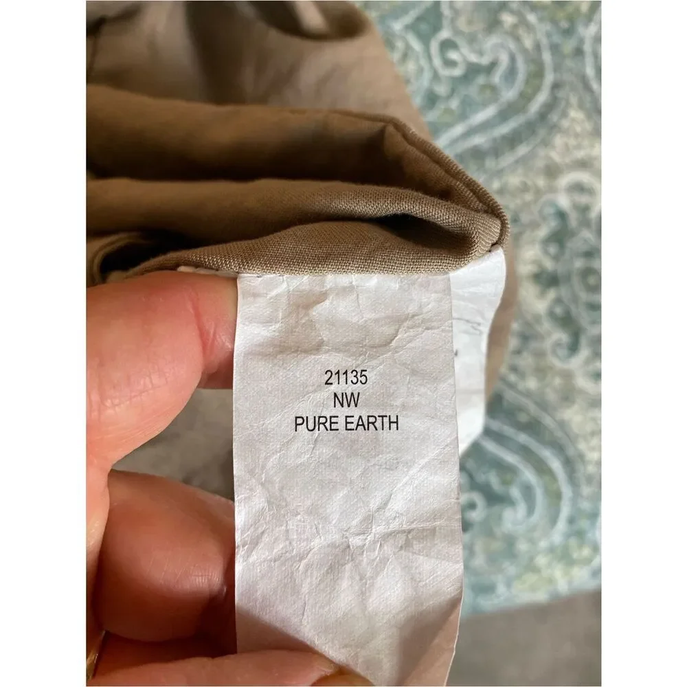 Neutral Tan “ Pure Earth “Duvet Cover by Nestwell  – Elegant Everyday Comfort